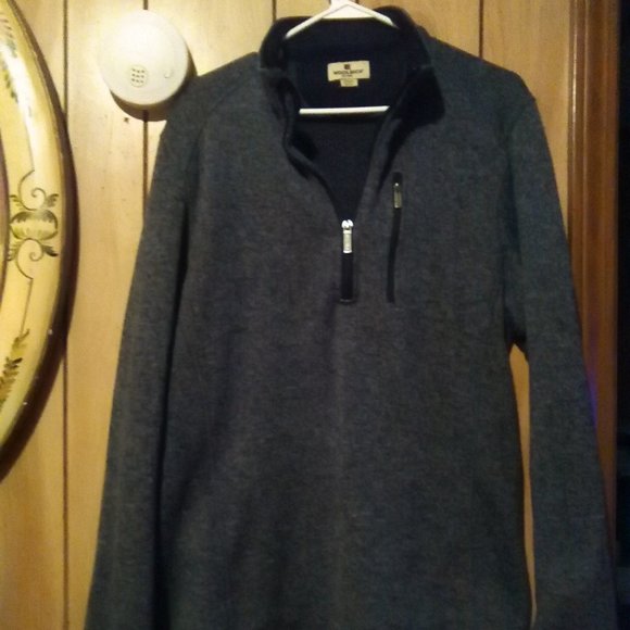 Woolrich Sweater for Men with 1/4 Zip - Picture 1 of 5